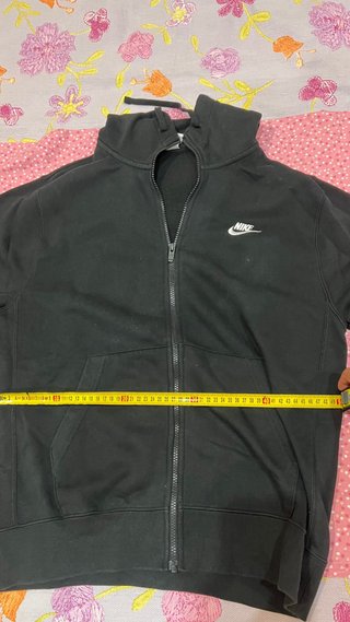 Felpa Nike con cappuccio nera