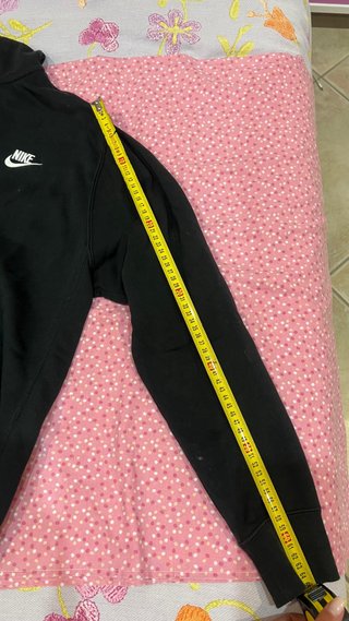 Felpa Nike con cappuccio nera