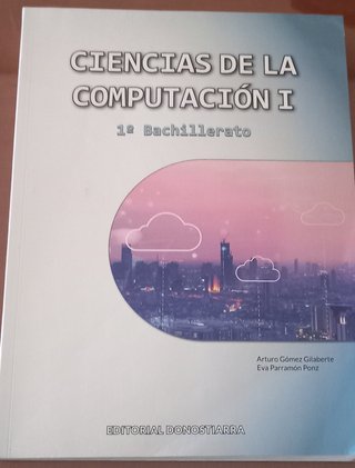 Ciencias de la computación I, 1o Bachillerato