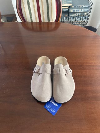 Birkenstock Boston 41 Gris