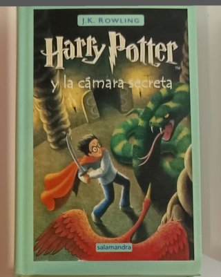 Libro Harry Potter y la Cámara Secreta
