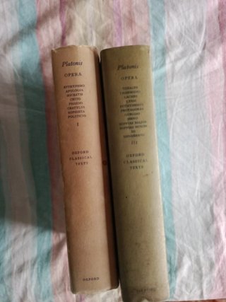 Platonis Opera - Oxford Classical Texts (I y III)