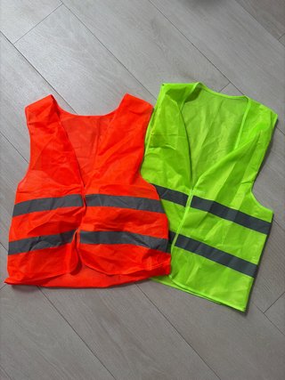 Chalecos reflectantes alta visibilidad