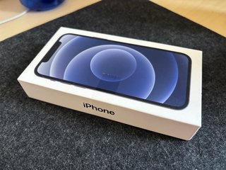 Caja iPhone 12 Negro 64GB Original