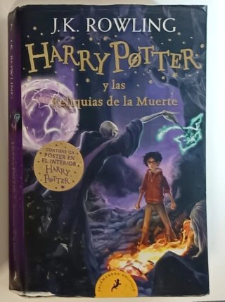 Libro Harry Potter y las Reliquias de La Muerte