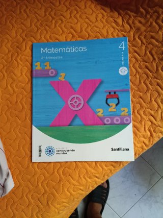 Libro matemáticas 4 primaria segundo trimestre