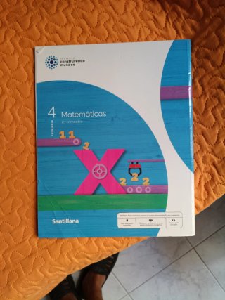 Libro matemáticas 4 primaria segundo trimestre