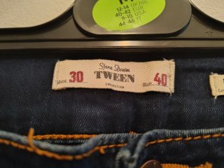 Pantalón vaquero azul oscuro Talla M/38