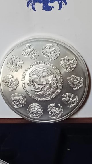 Moneda 5 Onzas Libertad de México