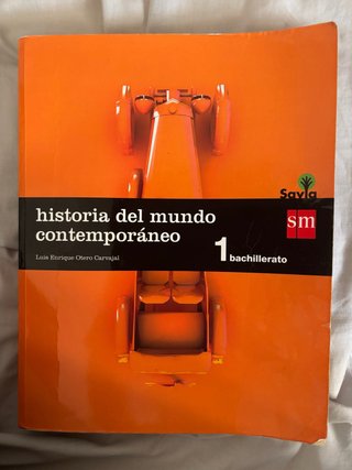 Libro Historia del Mundo Contemporáneo 1º Bachille