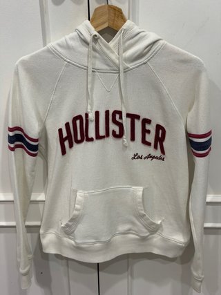 Sudadera Hollister Mujer Blanca