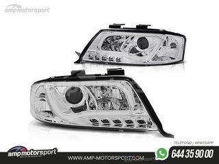 FAROS DELANTEROS LUZ DIURNA TUBE LIGHT PARA AUDI A6 4B