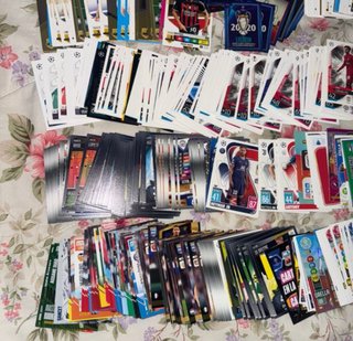Lote +850 Cromos Panini Topps Champions Liga...