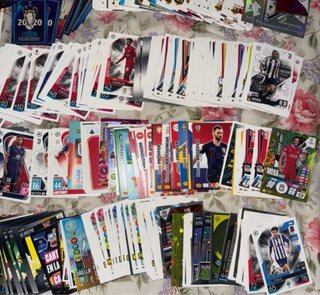 Lote +850 Cromos Panini Topps Champions Liga...