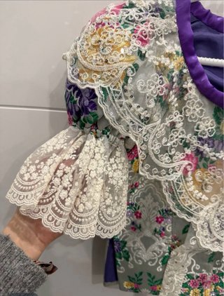 Traje de fallera niña