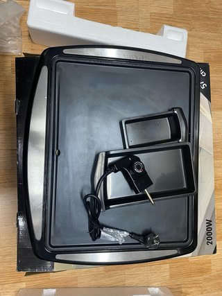 Plancha Eléctrica Luxe Grill & Teppanyaki 2000W