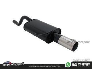 ESCAPE DEPORTIVO NOVUS PARA RENAULT CLIO 2 1998-2005