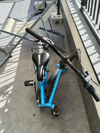 Bicicleta Plegable FPark Azul 20