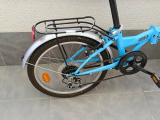 Bicicleta Plegable FPark Azul 20