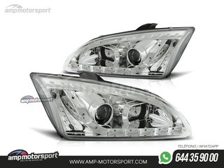 FAROS DELANTEROS LUZ DIURNA LED PARA FORD FOCUS MK2
