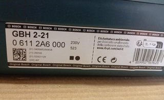 Martillo Bosch GBH 2-21 Profesional