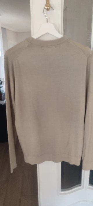 Jersey lana merino beige T/ S, P
