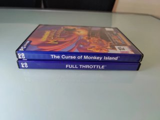 🇪🇸 Lote 2 Juegos PC Monkey Island 3 Fullthrotle