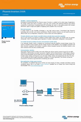 Inversor Victron Phoenix 24/3000