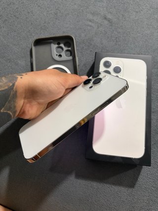 iPhone 13 Pro Max Plata/Blanco