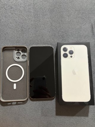 iPhone 13 Pro Max Plata/Blanco
