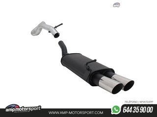 ESCAPE DEPORTIVO NOVUS PARA A3 8L / LEON 1M / NEW BEETLE / GOLF MK4