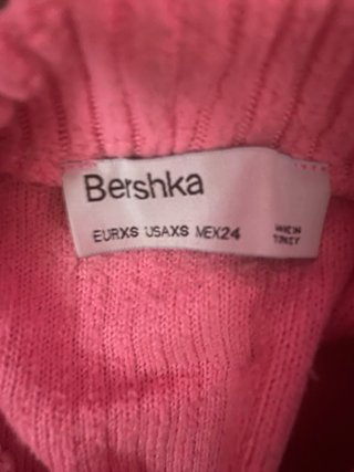 Top corto rosa