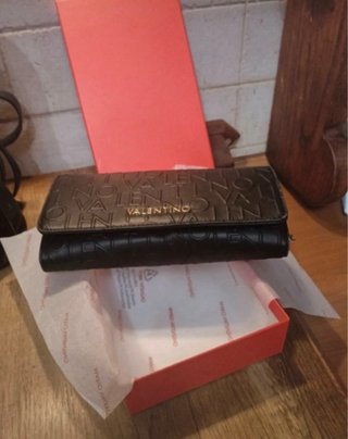 Zaino e portafogli Valentino neri