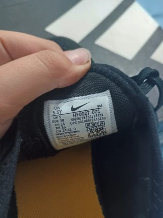 Nike Air Max 270 Talla 38 Negro Naranja