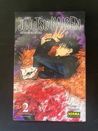 Jujutsu kaisen tomos 1-4