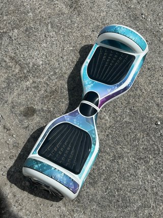 Hoverboard Patín Eléctrico Azul Estrellas