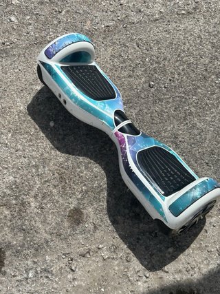 Hoverboard Patín Eléctrico Azul Estrellas