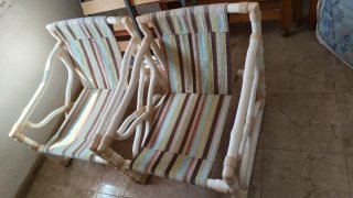 Conjunto 2 Sillones Kettal Exterior Beige