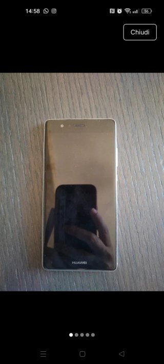 Huawei P9 Nero/Argento