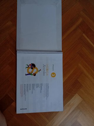 Libro Música Acordes 3 Primaria Santillana