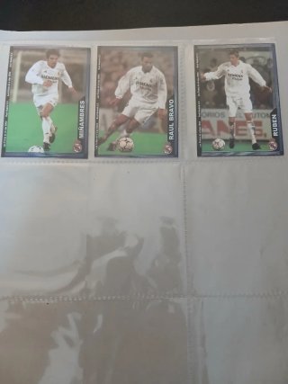 Fichas Liga 2004 Real Madrid CF.