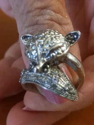 Anello Argento 925 Volpe