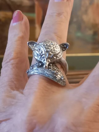 Anello Argento 925 Volpe