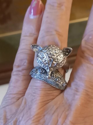 Anello Argento 925 Volpe