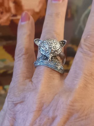Anello Argento 925 Volpe
