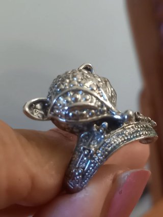 Anello Argento 925 Volpe