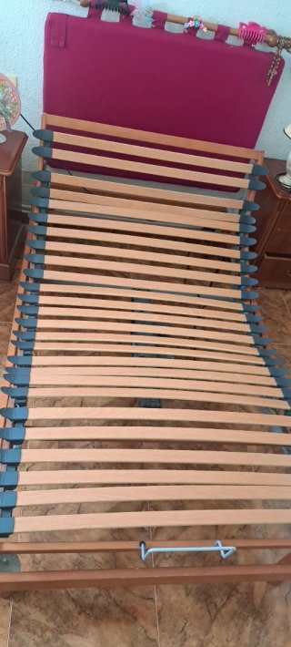 Cama articulada con colchón