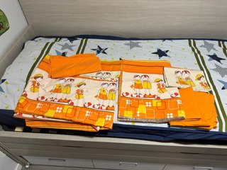 2 Fundas nórdicas infantiles  naranja