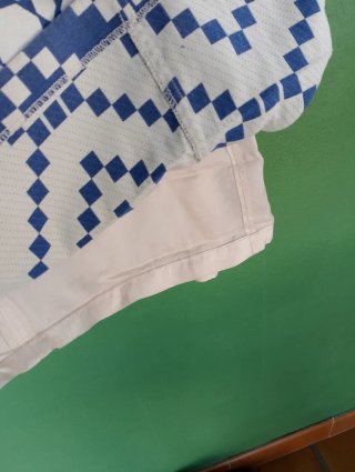 Vestido Desigual Azul y Blanco