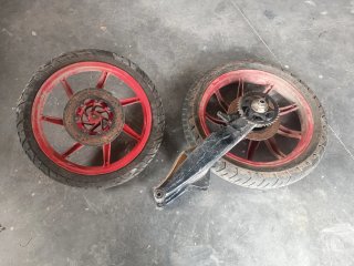 Kit Supermotard Derbi Ruedas y Horquilla